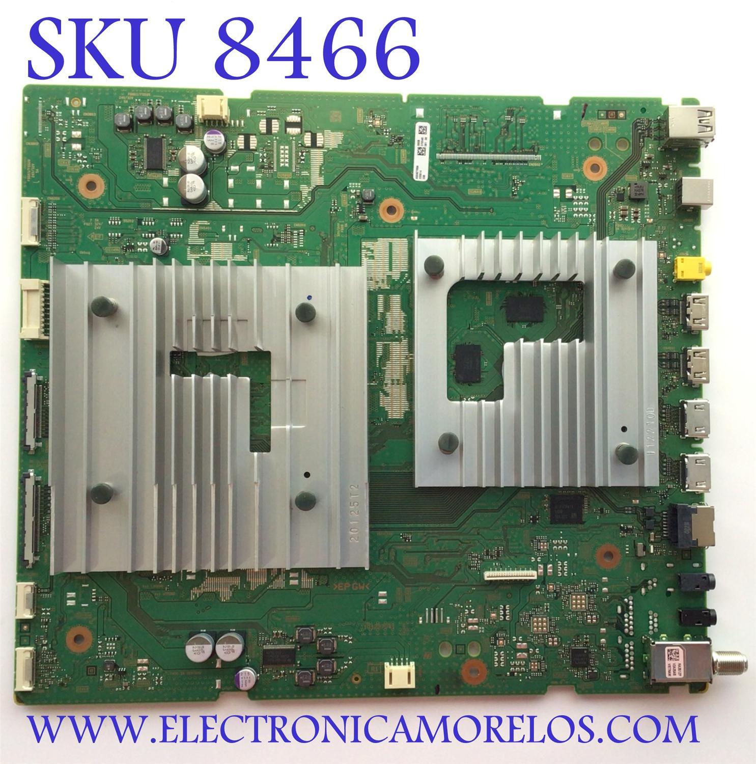 MAIN PARA SMART TV SONY BRAVIA 4K RESOLUCION (3840 x 2160) / NUMERO DE PARTE A-5042-768-A / 101227041  / A5042768A 890 / 375540 / PANEL YDCM085DCU11 / DISPLAY T850QVN03.K / MODELO XR-85X90K / XR85X90K